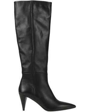 Strategia Boot Leather - Black