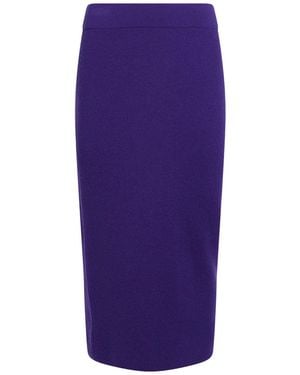 Akris Midi Skirts - Purple