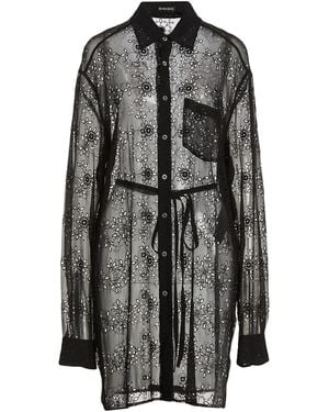 Ann Demeulemeester Shirt Silk - Gray
