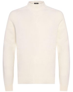 AROVESCIO Sweater Wool, Cashmere - White