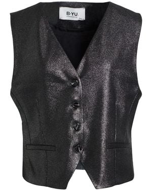 B.yu Tailored Vests - Black