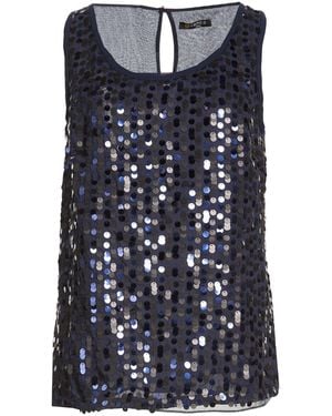 CAMILLA Midnight Top Polyester - Blue