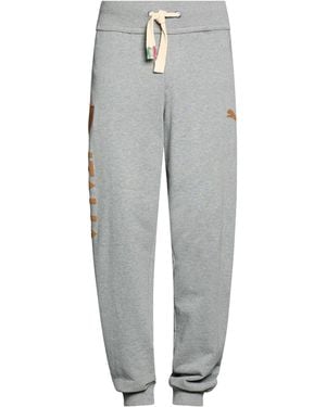 PUMA Pants Cotton, Polyester - Gray