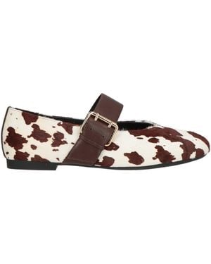 OA non-fashion Ballet Flats - Brown