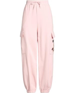 Moschino Trousers Organic Cotton - Pink