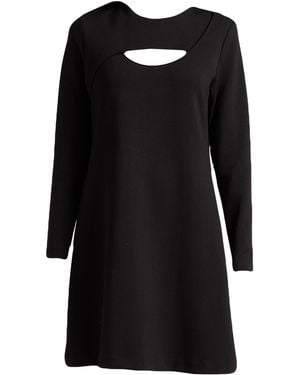 Riani Mini Dress Viscose, Polyester, Elastane - Black