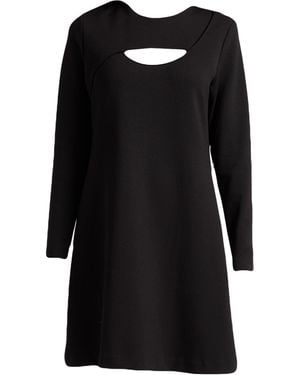 Riani Mini Dress Viscose, Polyester, Elastane - Black