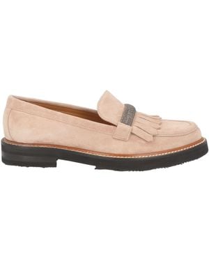 Eleventy Loafers Leather - Pink