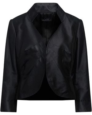 Clips Jacket Cotton, Silk - Black