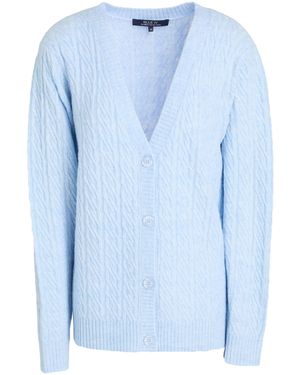 BLUE IV by ISABELLE VAN DEN ABEELE Light Cardigan Polyester, Acrylic, Wool, Elastane - Blue