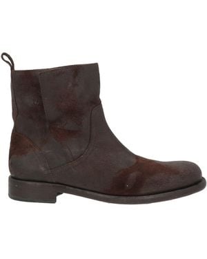 Dolce & Gabbana Ankle Boots Leather - Brown