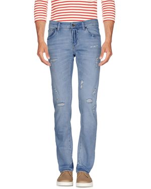 Dolce & Gabbana Jeans Cotton, Elastane, Calfskin - Blue