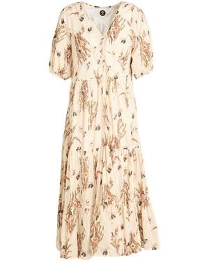 B'Sbee Midi Dress Cotton - Natural