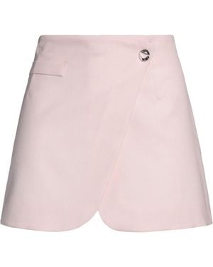 Coperni Mini Skirt Virgin Wool - Pink