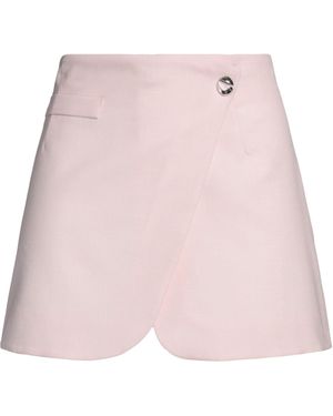 Coperni Mini Skirt Virgin Wool - Pink