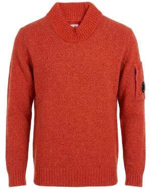 C.P. Company Rollkragenpullover - Rot