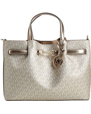 MICHAEL Michael Kors Platinum Handbag Pva - Natural