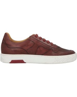 Testoni Sneakers Leather - Brown