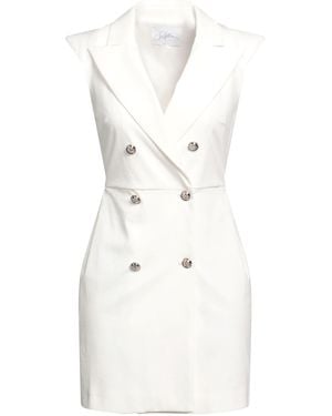 Soallure Vestito Corto - Bianco