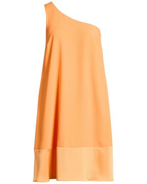 LUCKYLU Milano Midi Dresses - Orange