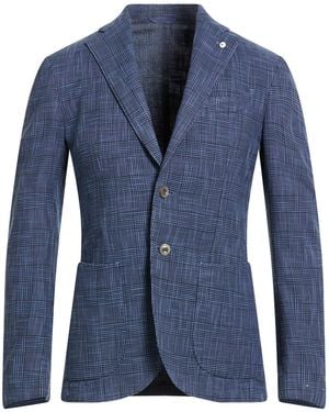 L.B.M. 1911 Blazer Cotton, Silk - Blue