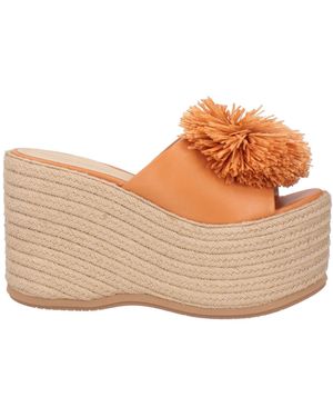 Paloma Barceló Espadrilles Leather - Brown