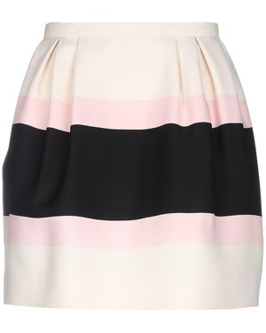 Valentino Garavani Mini Skirt Virgin Wool, Silk - Black