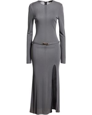 Elisabetta Franchi Maxi Dress Viscose - Gray