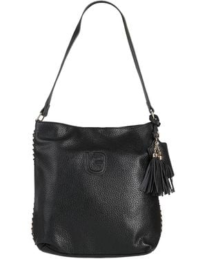 La Fille Des Fleurs Shoulder Bag - Black