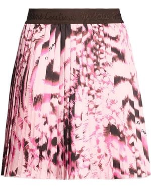 Versace Jeans Couture Blush Mini Skirt Polyester - Pink
