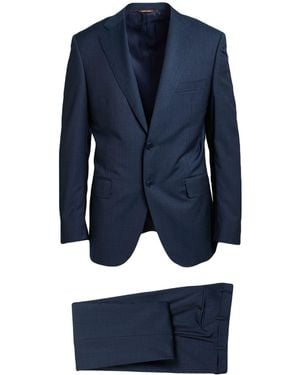 Canali Suit Wool - Blue
