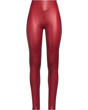 Patrizia Pepe Leggings - Red