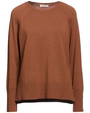 Purotatto Pullover - Braun
