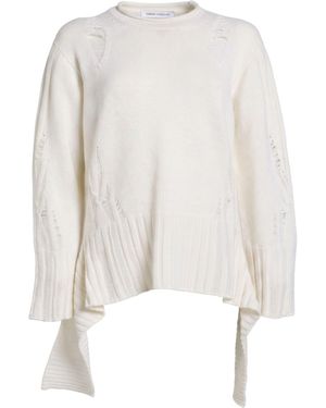 SIMONA CORSELLINI Sweater Virgin Wool, Cashmere - White
