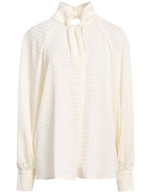 Her. Ivory Top Polyester - White