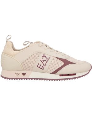 EA7 Light Trainers Cow Leather, Polyurethane - Pink