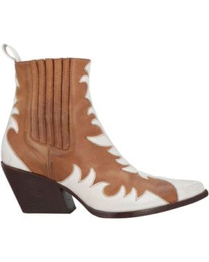 Elena Iachi Stiefelette - Braun