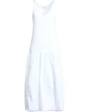 Jijil Midi Dress Cotton, Polyamide, Elastane - White
