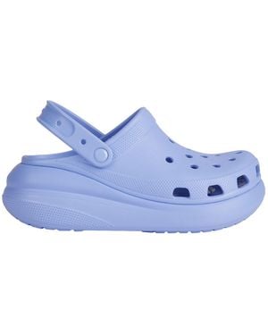 Crocs™ Classic Crush Clog Light Mules & Clogs Plastic - Blue