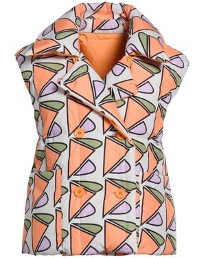 Herno Globe Vest Polyester - Orange