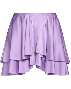 forte_forte Mini Skirt - Purple