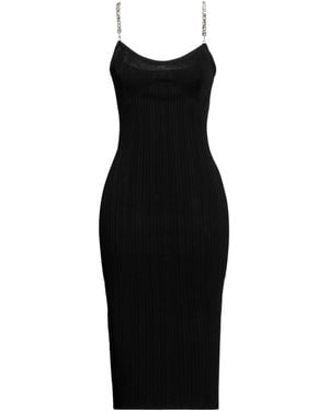Elisabetta Franchi Midi Dress - Black
