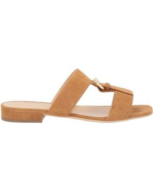 Sergio Rossi Ballet Flats Leather - Brown