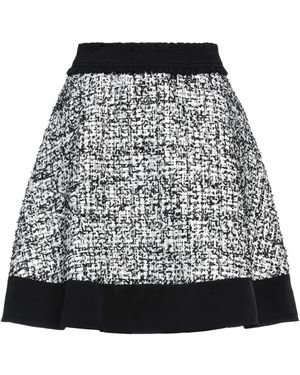 Sandro Sequin-embellished Metallic Tweed Mini Skirt - Black