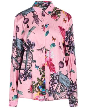 Versace Jeans Couture Shirt Viscose, Elastane - Pink