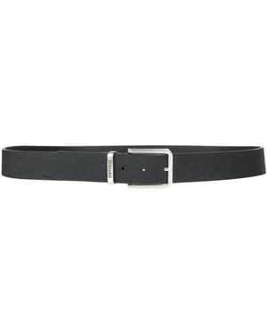 Blauer Belt Regenerated Leather, Polyurethane, Polyester, Cotton - Black