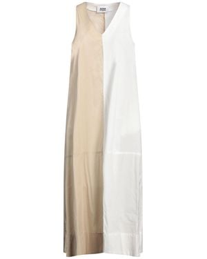 Alpha Studio Maxi Dress Cotton, Elastane - White
