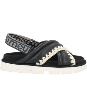 Mou Sandals - Black