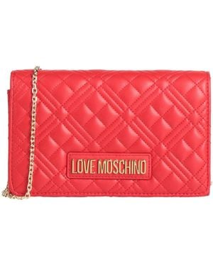 Love Moschino Cross-Body Bag - Red