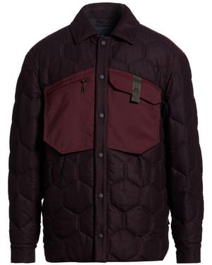 Sease Burgundy Puffer Virgin Wool, Bio Nylon - Blue